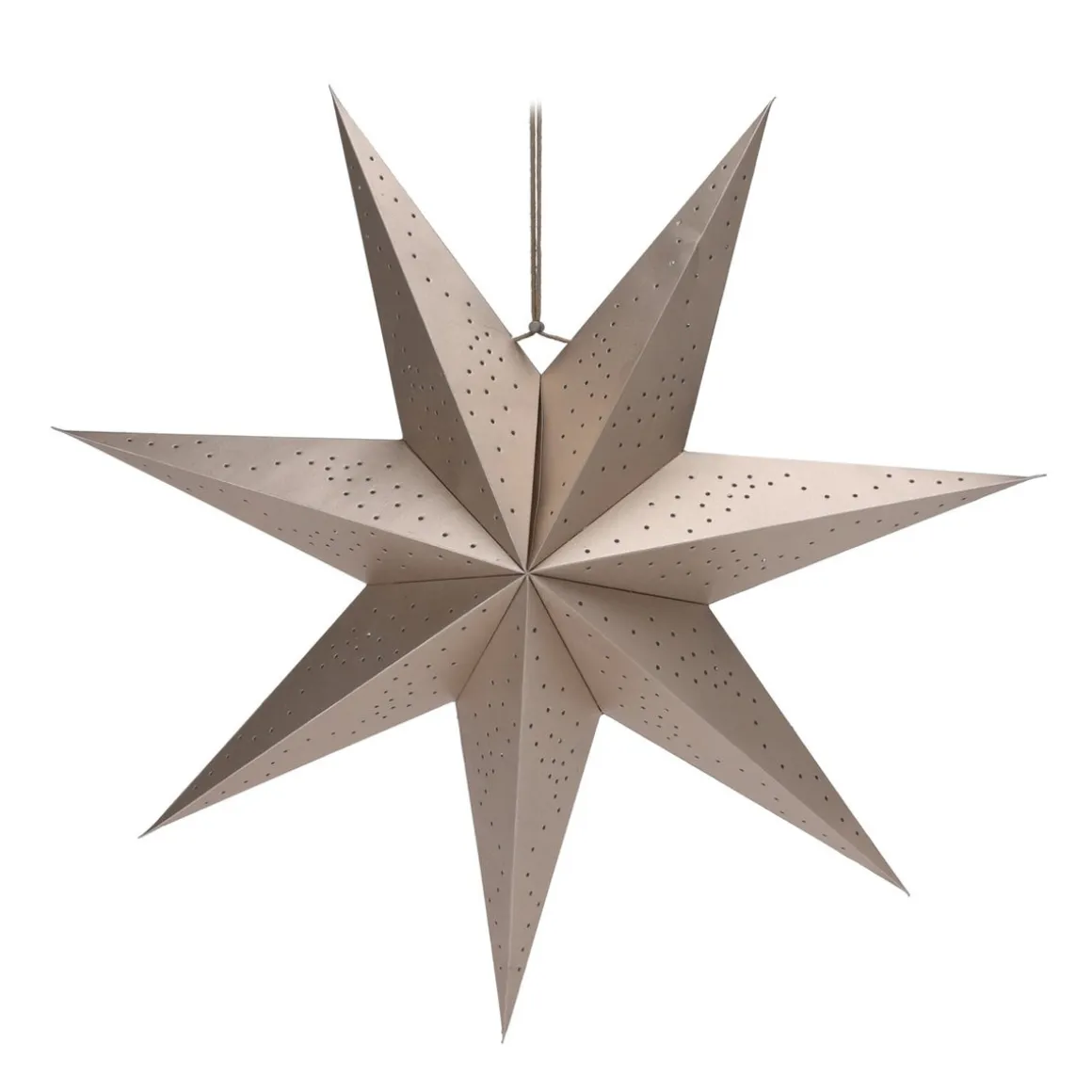 Gold Paper Decoration Star 60 Cm