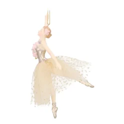 Graceful Christmas Ornament With Lace Tutu