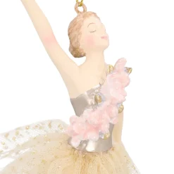 Graceful Christmas Ornament With Lace Tutu