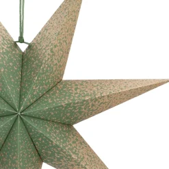 Green Paper Star Lantern 45 Cm