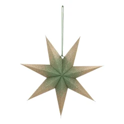 Green Paper Star Lantern 45 Cm