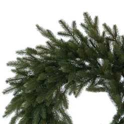 Green Realistic Christmas Wreath 60 Cm