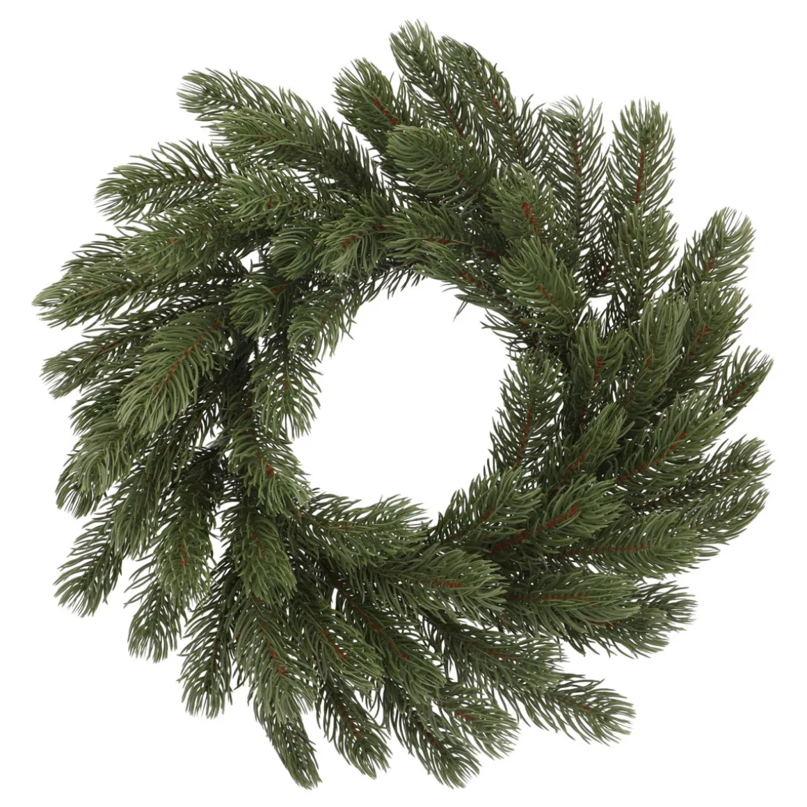Green Realistic Christmas Wreath 35 Cm