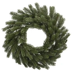 Green Realistic Christmas Wreath 50 Cm