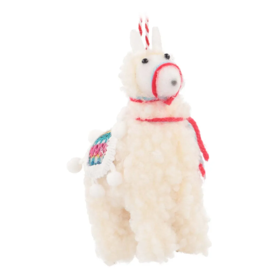 Hanging Alpaca Decoration 13cm
