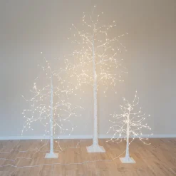 Large Birch Tree With LED Lights