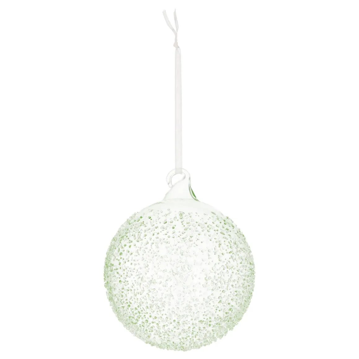 Large Handmade Eucalyptus Christmas Bauble With Speckles