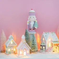 Large Nutcracker In A Candy Theme