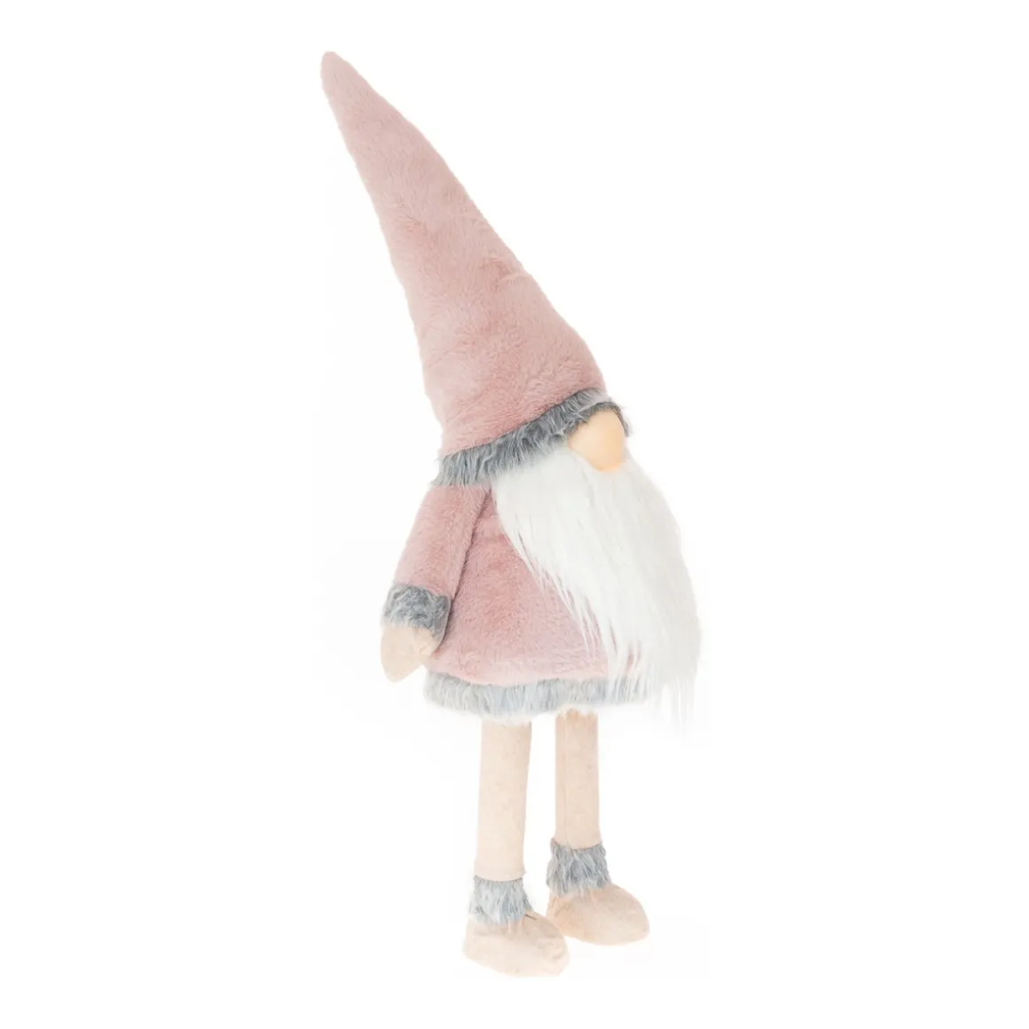Large Pink Gnome With A Light-up Nose