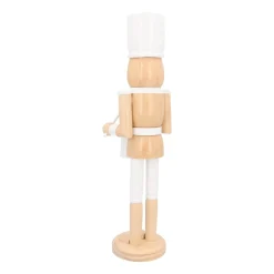 Large Wooden Nutcracker With Drum