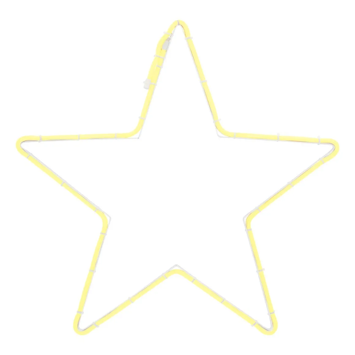 LED Neon Star | Warm White Light | Indoor & Outdoor Use | 50 Cm