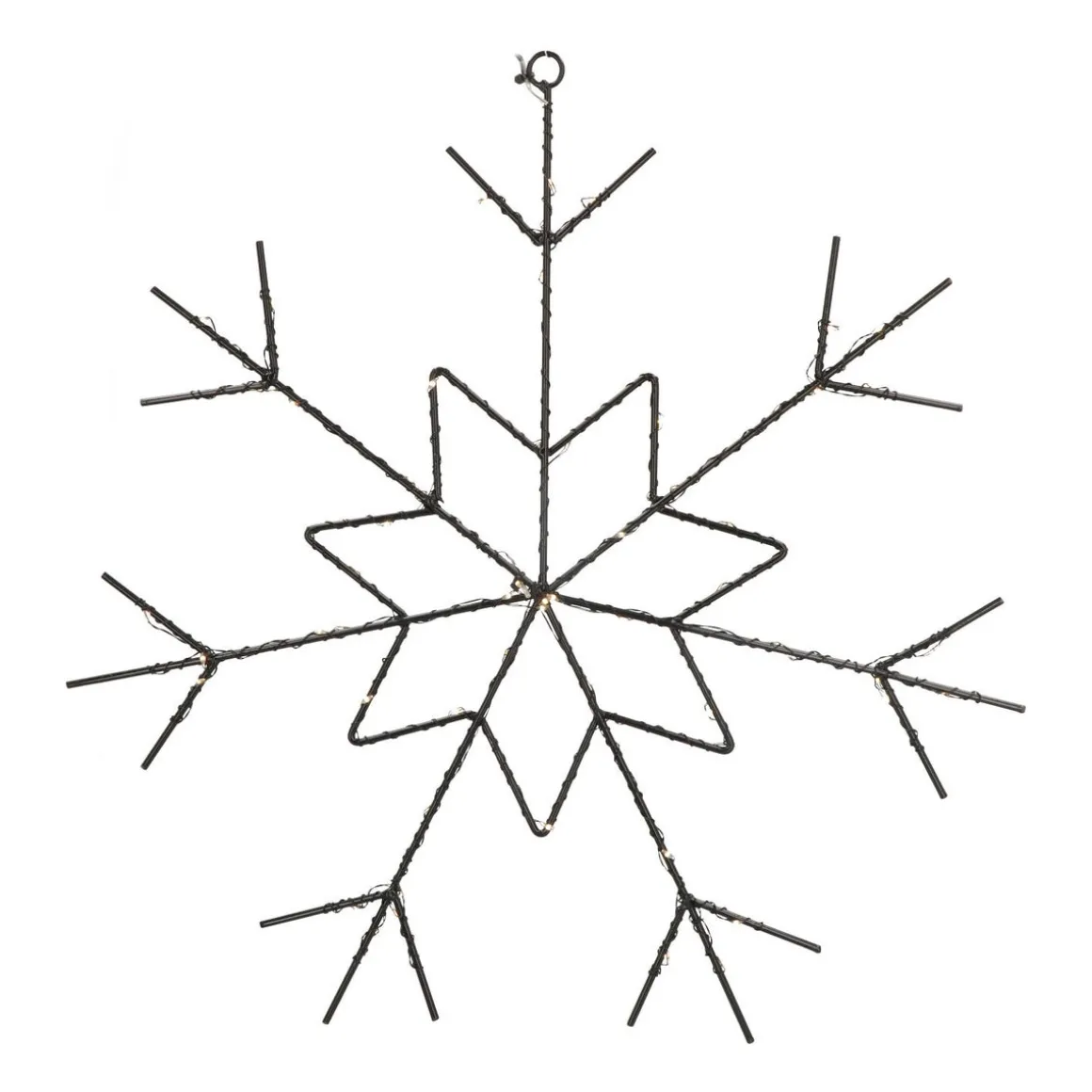 LED Snowflake | Warm White Light | Indoor & Outdoor Use | 40 Cm