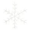 LED Snowflake | Warm White Light | Indoor & Outdoor Use | Timer | 60 Cm