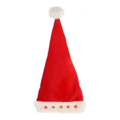 LED Star Santa Hat