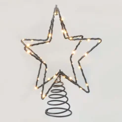 LED Tree Topper | Warm White LED | Indoor & Outdoor Use | 25 Cm