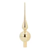 Light Gold Tree Topper | Shiny | Glass | 27 Cm
