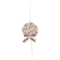 Lolly Christmas Ornament | Multi-color | Handmade | 16 Cm