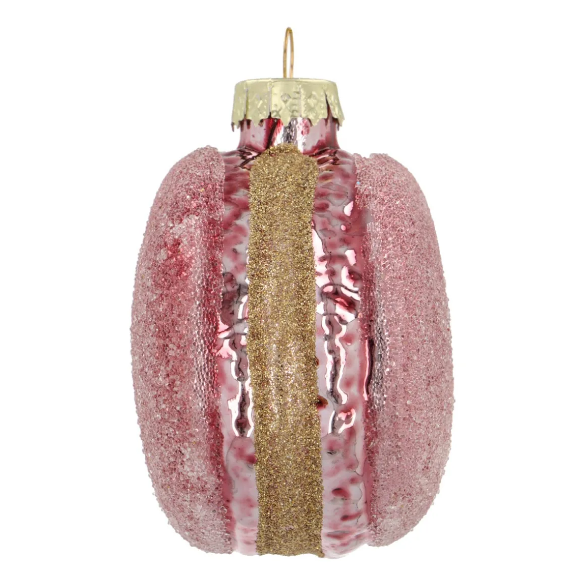 Mauve Macaron Christmas Ornament