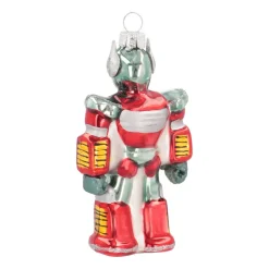 Mega Robot Christmas Ornament | Glass | Multi | 12cm