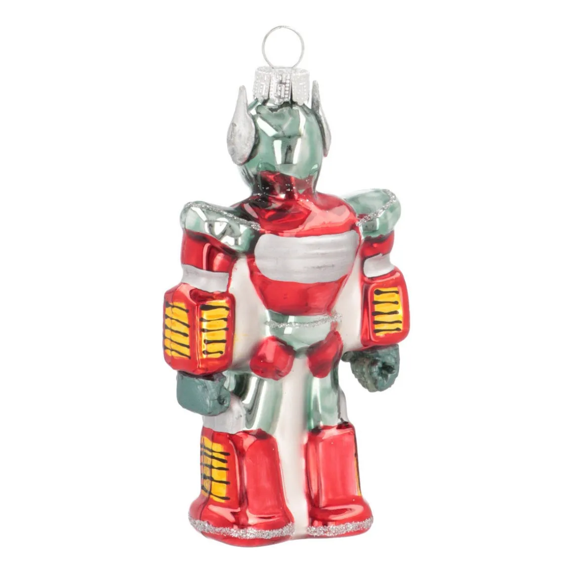 Mega Robot Christmas Ornament | Glass | Multi | 12cm