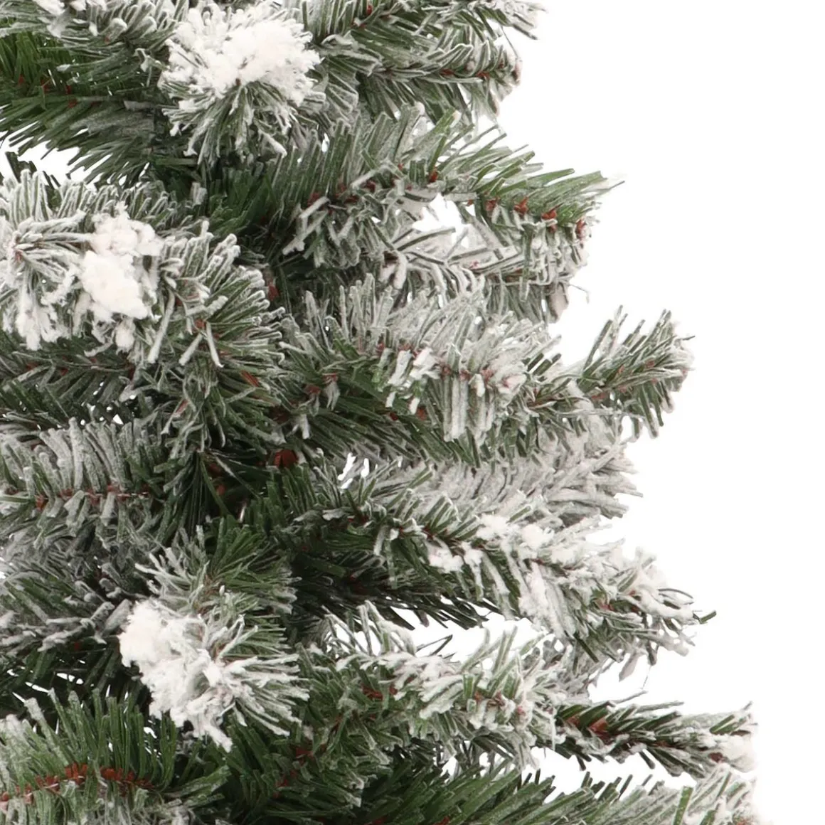 Mini Christmas Tree With Snow And Jute Base 60cm