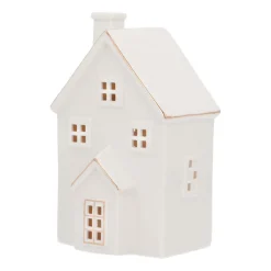 Miniature House | Porcelain | LED Lighting | 20cm
