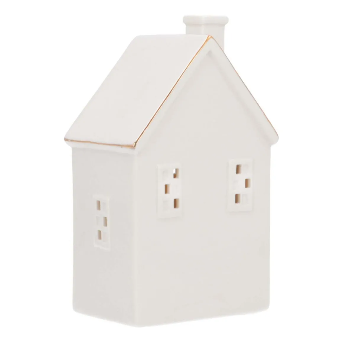 Miniature House | Porcelain | LED Lighting | 20cm
