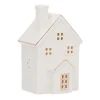 Miniature House | Porcelain | LED Lighting | 16cm