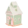Pastel Gingerbread House With LED Lights