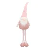 Pink Gnome With Extendable Legs And Pointed Hat