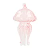 Pink Jellyfish Christmas Ornament | Glass | 12 Cm