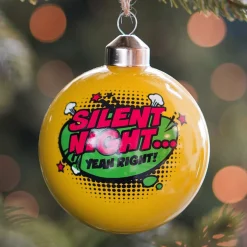 Pop-art Christmas Bauble