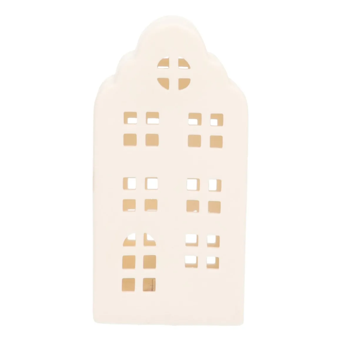 Porcelain Canal House As A Christmas Decoration