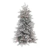 Pre-lit Snowy Christmas Tree Djill Pine 240cm