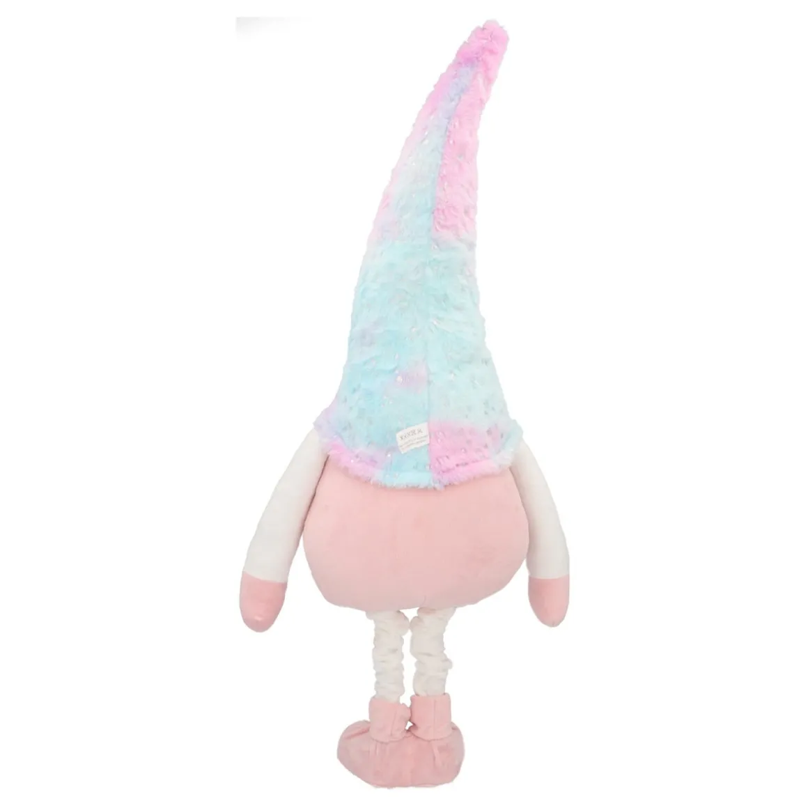 Rainbow Gnome With Hearts And Extendable Legs