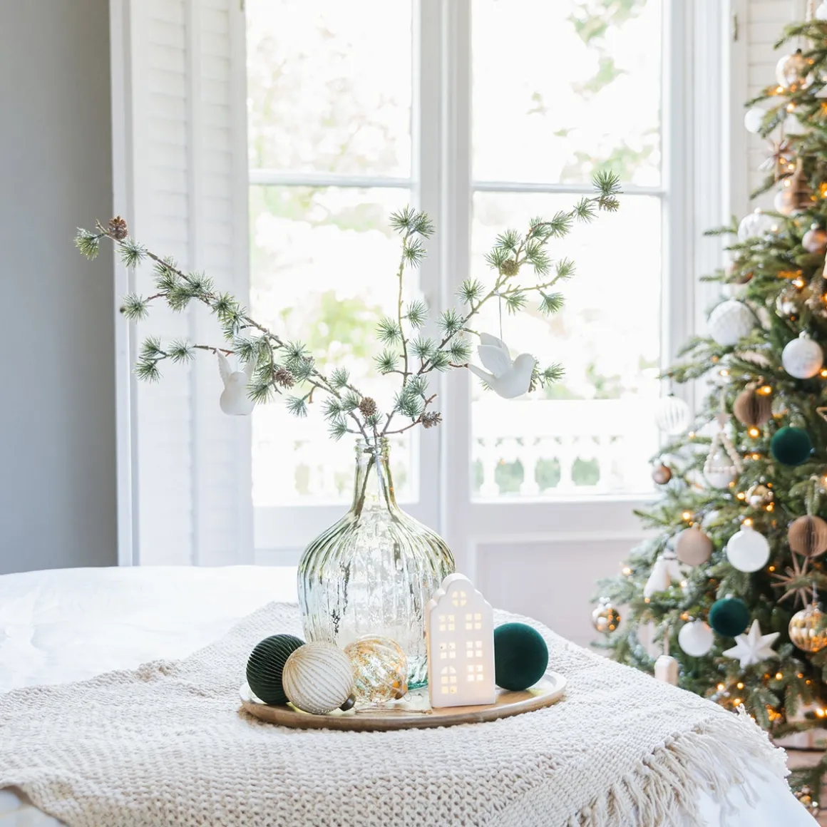 Round Vase From Recycled Glass