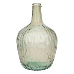 Round Vase From Recycled Glass