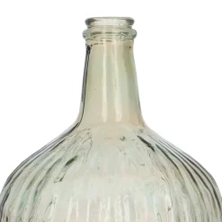 Round Vase From Recycled Glass