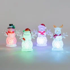Santa With Multicolor LED Lights