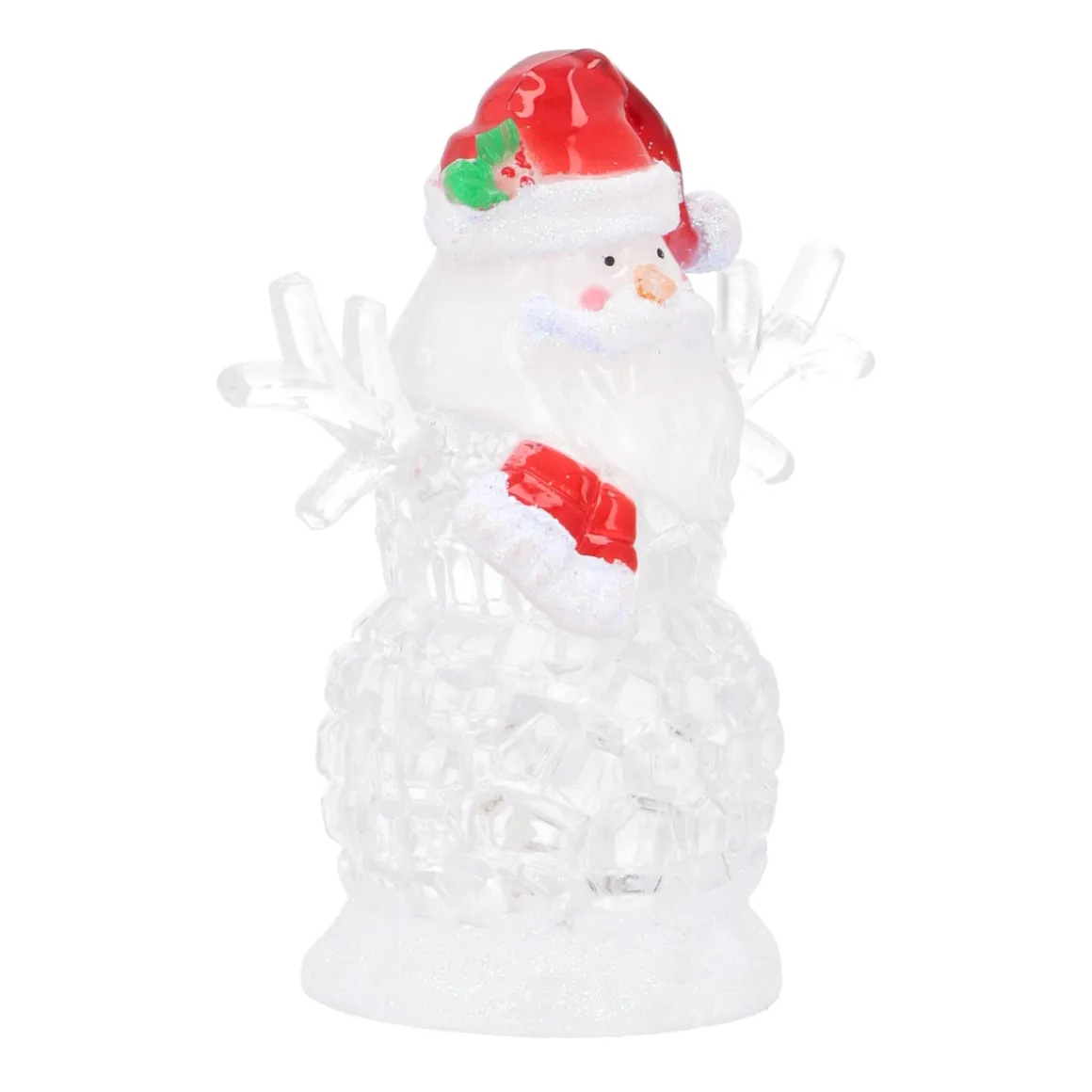 Santa With Multicolor LED Lights
