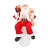 Seated Santa Claus | Red-white | 45cm /18in | Cloth