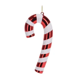 Set Of 4 Candy Cane Christmas Ornaments | 17cm (7