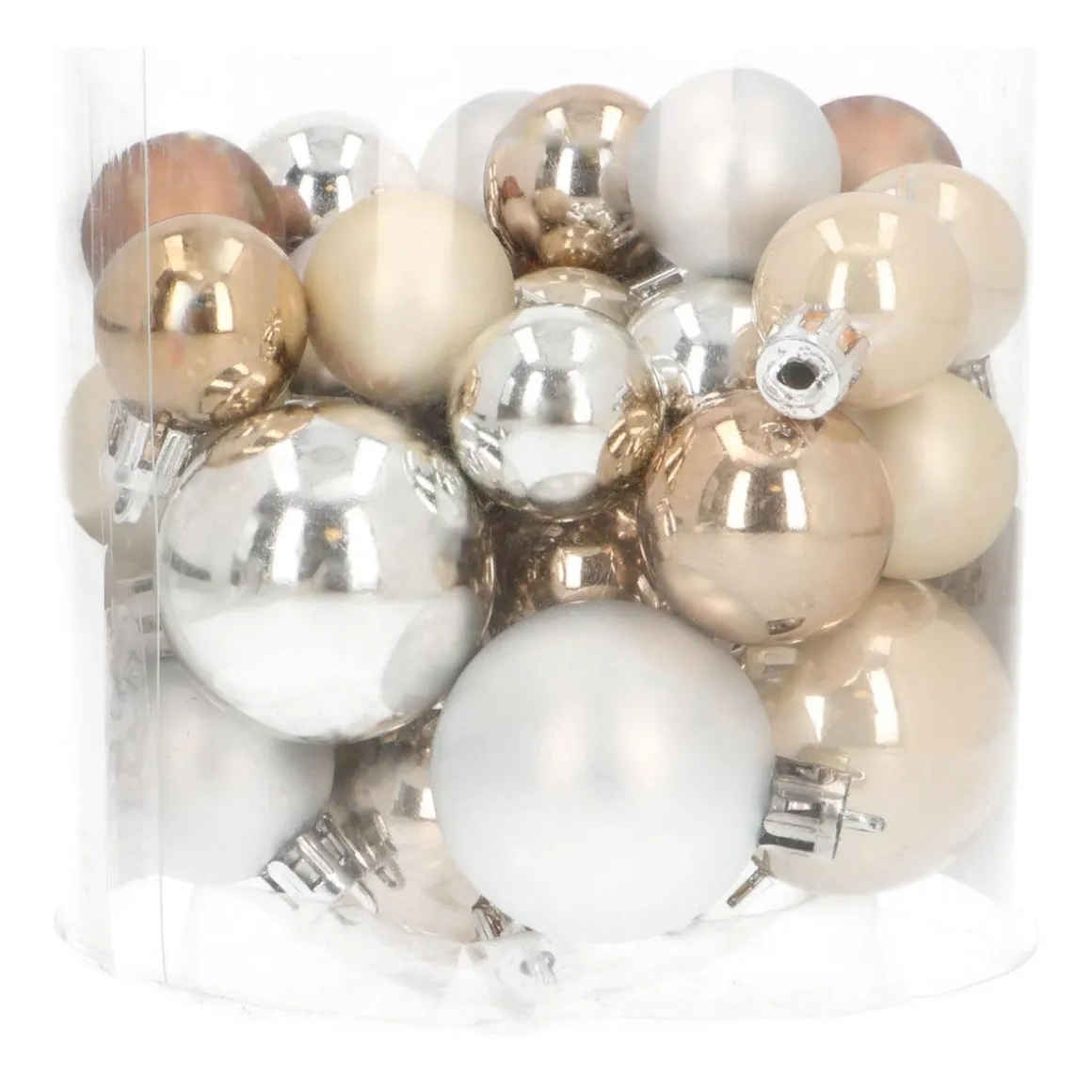 Set Of 32 Home Sweet Home Mix Mini Shatterproof Baubles, 2.5-4 Cm