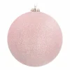 Shatterproof XL Bauble | Pink | Glitter | 15 Cm