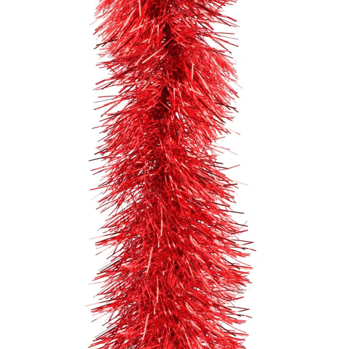 Shiny Red Christmas Garland Champagne | 270x15 Cm