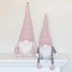 Sitting Gonk | Pink Grey | 45 Cm