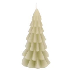 Small 3D Green Christmas Tree Candle