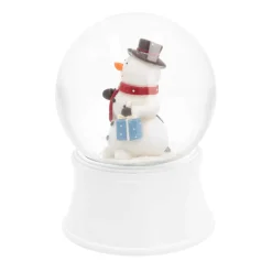 Snow Globe With Snowman | Music | ⌀9cm | 15cm High