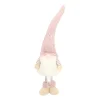 Standing Gnome 52cm Pink/silver