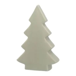 Standing Porcelain Christmas Tree | 16.5 Cm | Matte Green
